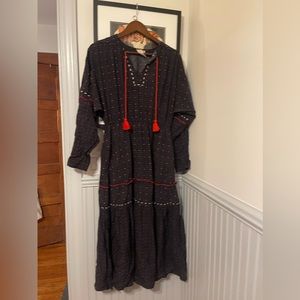 DOLAN Collection Lindy Embroidered Midi Dress